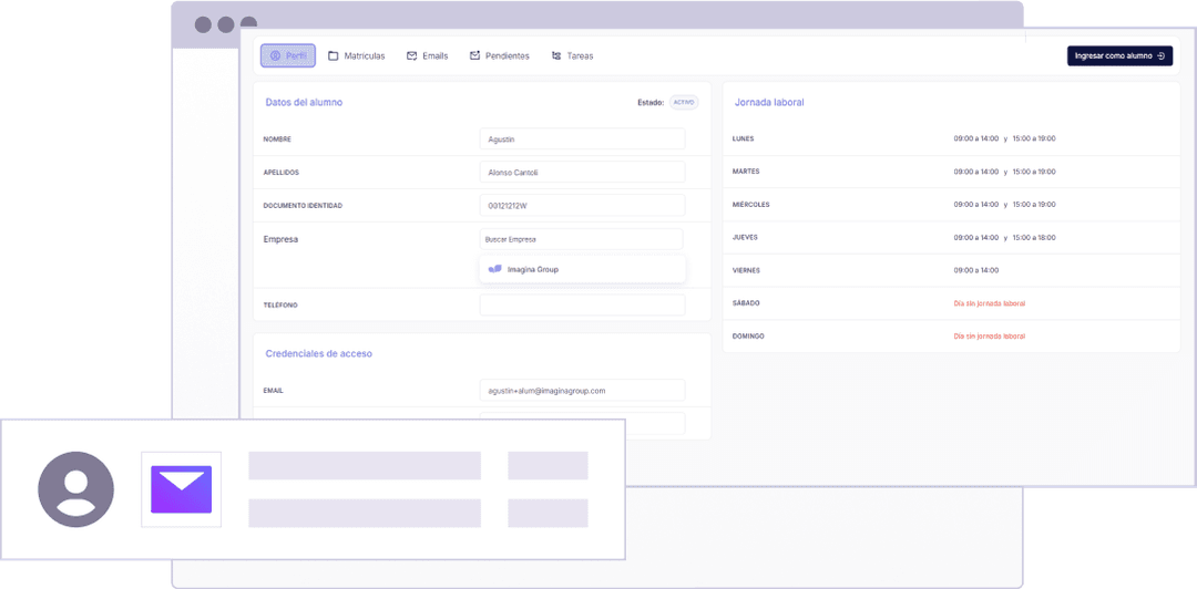 dashboard administrador
